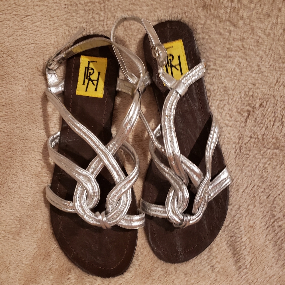 Silver Sandals